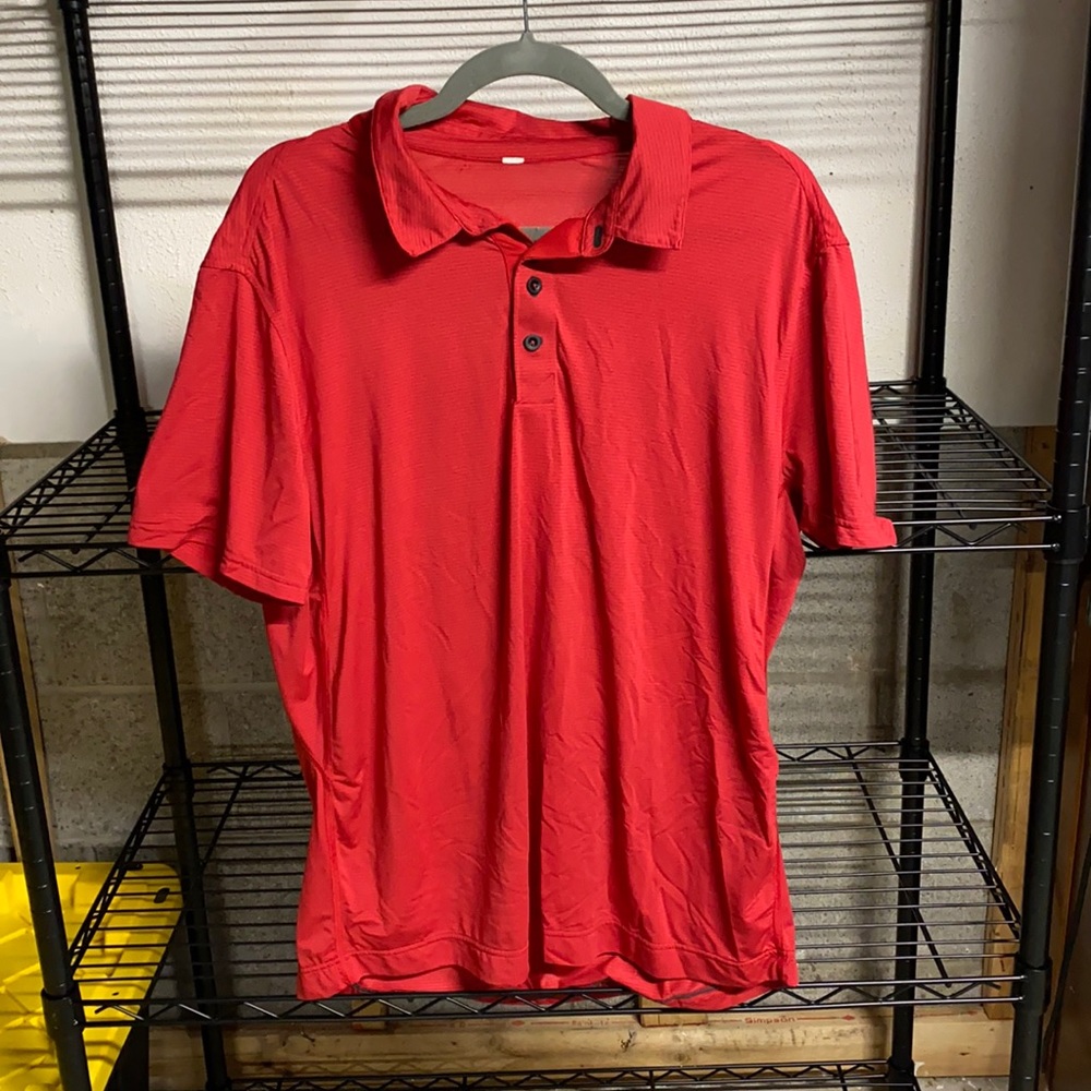 Men’s lululemon red polo